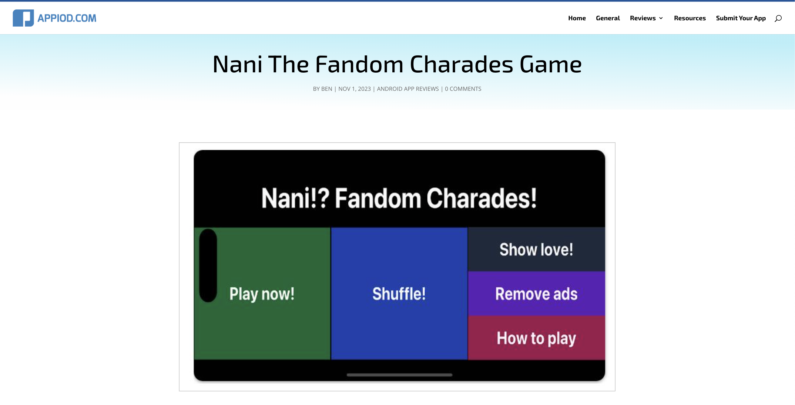 Nani!? The game for everyone - Appiod review-image